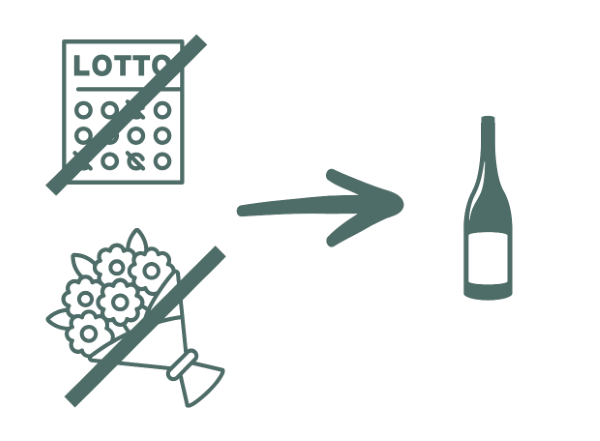 Alkohol zamiast kwiatów i kuponów